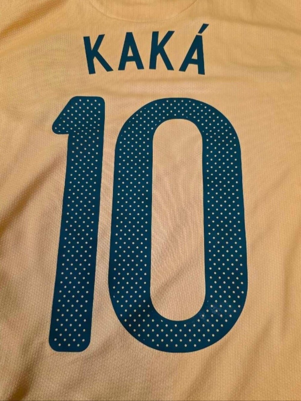 Kaka #10 AUTHENTIC Brazil National Team vintage jersey